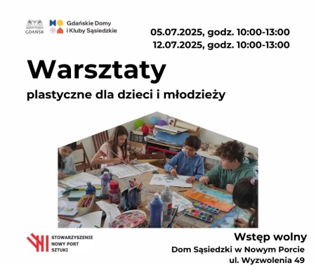 Warsztaty plastyczne w Nowym Porcie