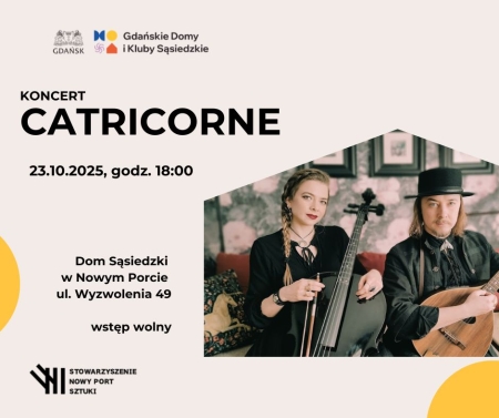 Minimalistyczny dark folk - koncert zespołu Catricorne