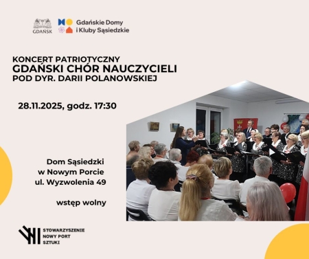 Koncert patriotyczny Chóru Nauczycieli 