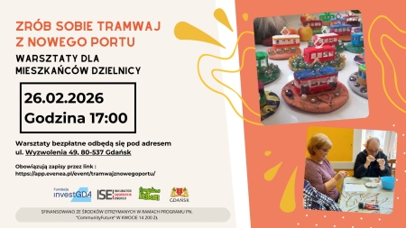 ''Zrób sobie tramwaj z Nowego Portu''