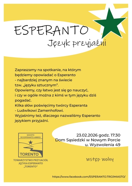 ''Esperanto - język przyjaźni''