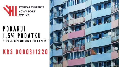 Podaruj 1,5% Stowarzyszeniu Nowy Port Sztuki 
